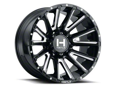 Hostile Typhoon Blade Cut 6-Lug Wheel; 20x12; -44mm Offset (15-20 F-150)