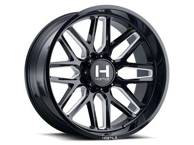 Hostile Vulcan Blade Cut 6-Lug Wheel; 20x12; -44mm Offset (15-20 F-150)