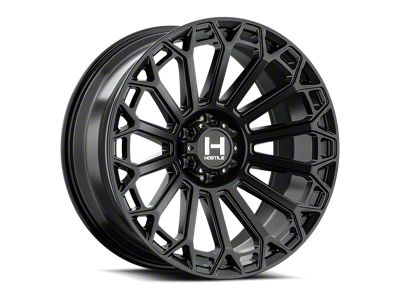Hostile Warrior Asphalt 6-Lug Wheel; 20x9; 12mm Offset (15-20 F-150)