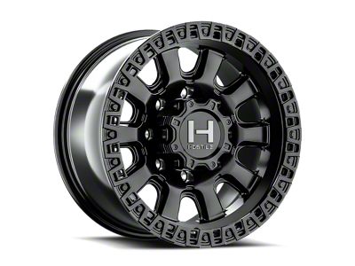 Hostile Crawler Asphalt 8-Lug Wheel; 17x9; 0mm Offset (15-19 Sierra 2500 HD)