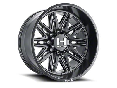Hostile Maniac Asphalt 8-Lug Wheel; 20x9; 0mm Offset (15-19 Sierra 2500 HD)