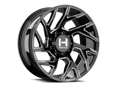 Hostile Vortex Blade Cut 8-Lug Wheel; 20x12; -44mm Offset (15-19 Sierra 2500 HD)