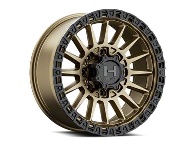 Hostile Battle Bronze 8-Lug Wheel; 18x9; 12mm Offset (15-19 Sierra 3500 HD SRW)