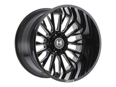 Hostile Fury Blade Cut 8-Lug Wheel; 20x9; 12mm Offset (15-19 Silverado 3500 HD SRW)