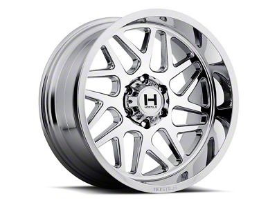 Hostile Sprocket Armor Plated 8-Lug Wheel; 22x12; -44mm Offset (15-19 Silverado 3500 HD SRW)