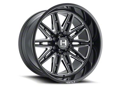 Hostile Maniac Blade Cut 8-Lug Wheel; 22x10; -25mm Offset (17-22 F-250 Super Duty)