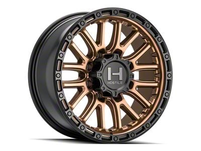 Hostile Ridgecrest Bronze 6-Lug Wheel; 17x9; -12mm Offset (19-23 Ranger)