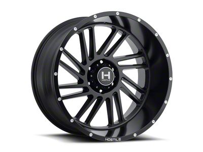Hostile Stryker Asphalt 6-Lug Wheel; 20x12; -44mm Offset (19-23 Ranger)
