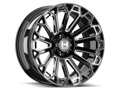 Hostile Warrior Blade Cut 6-Lug Wheel; 20x12; -44mm Offset (19-25 Sierra 1500)