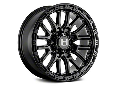 Hostile Ridgecrest Asphalt 6-Lug Wheel; 20x9; 1mm Offset (2024 Ranger)