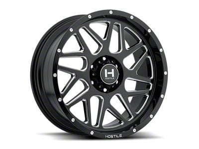 Hostile Sprocket Blade Cut 6-Lug Wheel; 20x9; 10mm Offset (24-25 Ranger)