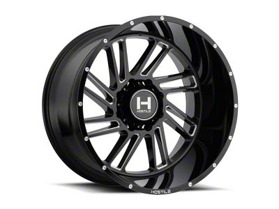 Hostile Stryker Blade Cut 8-Lug Wheel; 20x9; 0mm Offset (94-02 RAM 2500)