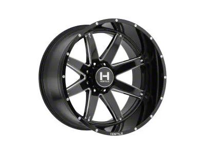 Hostile Alpha Blade Cut 8-Lug Wheel; 22x10; -25mm Offset (99-07 F-250 Super Duty)