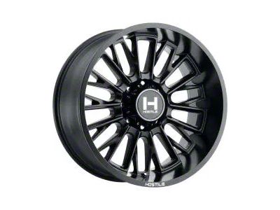 Hostile Fury Asphalt 8-Lug Wheel; 22x14; -76mm Offset (99-07 F-250 Super Duty)