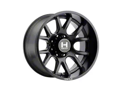 Hostile Rage Asphalt 8-Lug Wheel; 20x9; 0mm Offset (99-07 F-250 Super Duty)