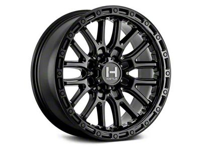 Hostile Ridgecrest Asphalt 8-Lug Wheel; 17x9; 0mm Offset (99-07 F-250 Super Duty)