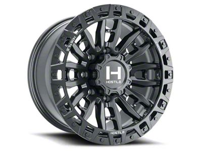 Hostile Crandon Asphalt 8-Lug Wheel; 20x9; 1mm Offset (99-07 F-350 Super Duty SRW)