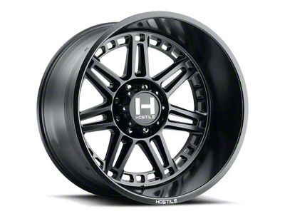 Hostile Lunatic Asphalt 8-Lug Wheel; 24x14; -76mm Offset (99-07 F-350 Super Duty SRW)