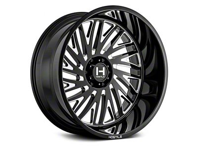 Hostile Syclone Blade Cut 8-Lug Wheel; 22x10; -25mm Offset (99-07 F-350 Super Duty SRW)