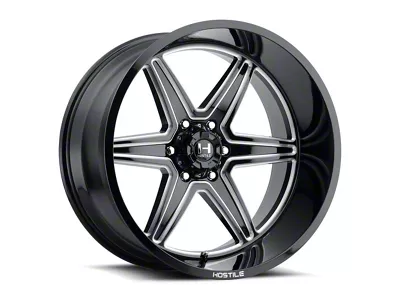 Hostile Venom Blade Cut 6-Lug Wheel; 22x12; -44mm Offset (99-06 Sierra 1500)