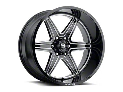 Hostile Venom Blade Cut 6-Lug Wheel; 24x14; -83mm Offset (99-06 Sierra 1500)