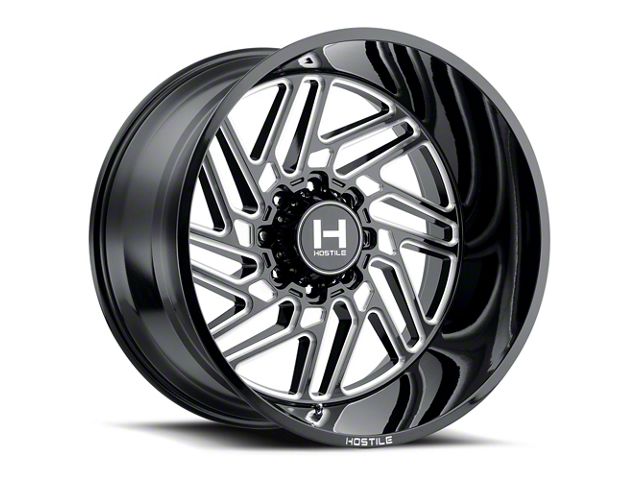 Hostile Jigsaw Blade Cut 6-Lug Wheel; 22x14; -83mm Offset (99-06 Silverado 1500)