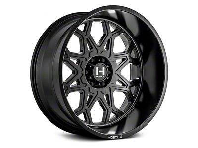 Hostile Anvil Asphalt 6-Lug Wheel; 20x10; -19mm Offset (23-26 Canyon)