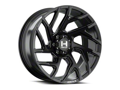 Hostile Vortex Asphalt 6-Lug Wheel; 20x10; -19mm Offset (23-24 Canyon)