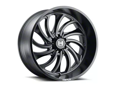 Hostile Demon Asphalt 6-Lug Wheel; 20x12; -48mm Offset (23-25 Colorado)