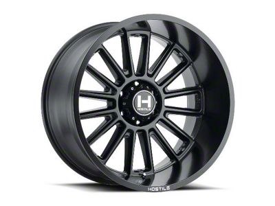 Hostile Predator Asphalt 5-Lug Wheel; 20x12; -44mm Offset (05-11 Dakota)