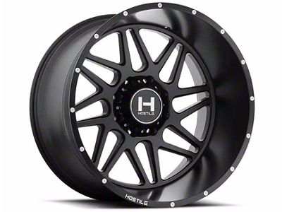 Hostile Sprocket Asphalt 5-Lug Wheel; 20x12; -44mm Offset (05-11 Dakota)