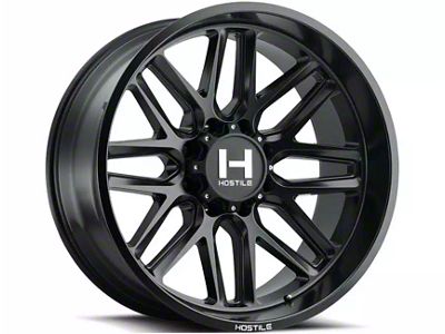 Hostile Vulcan Asphalt 5-Lug Wheel; 20x12; -44mm Offset (05-11 Dakota)