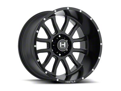 Hostile Gauntlet Asphalt 6-Lug Wheel; 20x9; 10mm Offset (21-23 F-150)