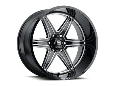 Hostile Venom Blade Cut 6-Lug Wheel; 22x10; -25mm Offset (21-25 F-150)