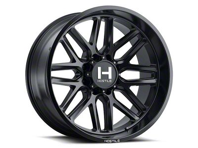 Hostile Vulcan Asphalt 6-Lug Wheel; 22x10; -25mm Offset (21-25 F-150)