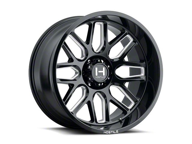 Hostile Vulcan Blade Cut 6-Lug Wheel; 22x12; -44mm Offset (21-24 F-150)