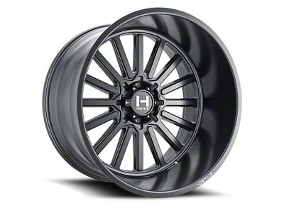 Hostile Titan Asphalt 8-Lug Wheel; 20x9; 0mm Offset (23-24 F-250 Super Duty)