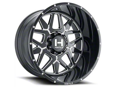 Hostile Diablo Blade Cut 8-Lug Wheel; 20x10; -19mm Offset (23-26 F-350 Super Duty SRW)