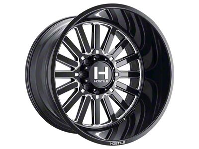Hostile Titan Blade Cut 8-Lug Wheel; 20x10; -19mm Offset (23-25 F-350 Super Duty SRW)