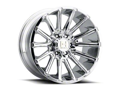 Hostile Typhoon Armor Plated 8-Lug Wheel; 20x12; -44mm Offset (23-24 F-350 Super Duty SRW)