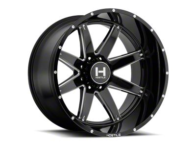 Hostile Alpha Blade Cut 8-Lug Wheel; 20x12; -44mm Offset (06-08 RAM 1500 Mega Cab)
