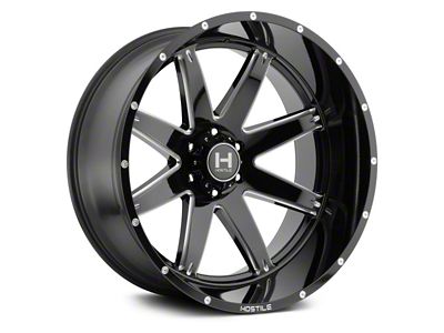 Hostile Alpha Blade Cut 6-Lug Wheel; 22x10; -25mm Offset (19-25 RAM 1500)