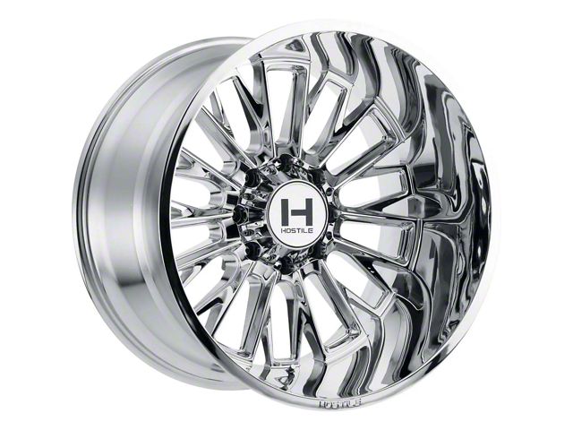 Hostile Fury Armor Plated 8-Lug Wheel; 20x9; 12mm Offset (06-08 RAM 1500 Mega Cab)