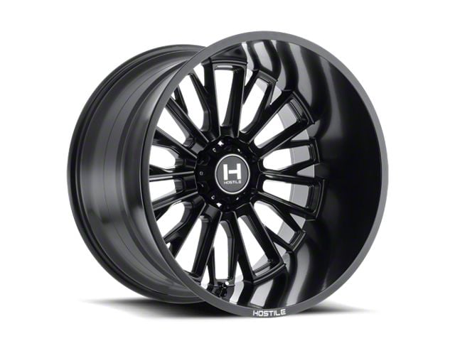 Hostile Fury Asphalt 6-Lug Wheel; 20x9; 0mm Offset (19-24 RAM 1500)