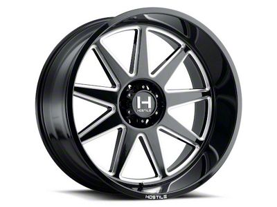 Hostile Omega Blade Cut 5-Lug Wheel; 20x12; -44mm Offset (09-18 RAM 1500)