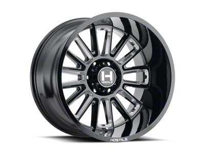 Hostile Predator Blade Cut 6-Lug Wheel; 22x12; -44mm Offset (19-26 RAM 1500)