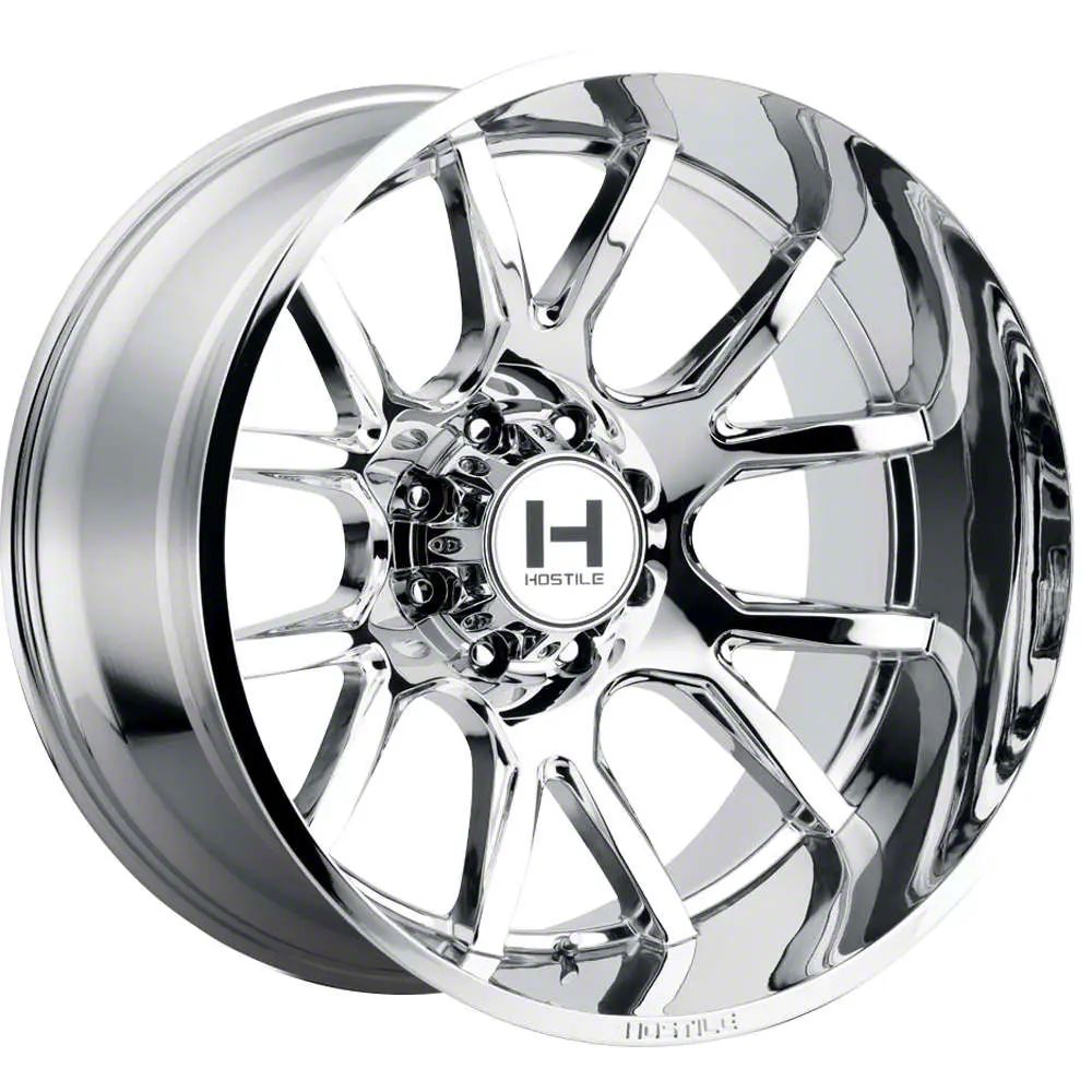 Hostile RAM 1500 Rage Armor Plated 8-Lug Wheel; 20x12; -44mm Offset ...