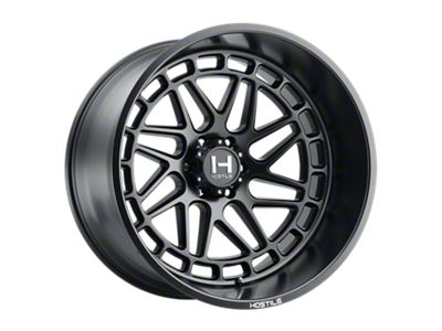 Hostile Reaper Asphalt 5-Lug Wheel; 20x9; 12mm Offset (09-18 RAM 1500)