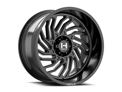 Hostile Twister Asphalt 6-Lug Wheel; 20x9; 0mm Offset (19-25 RAM 1500)