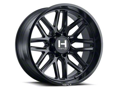Hostile Vulcan Asphalt 8-Lug Wheel; 22x10; -25mm Offset (06-08 RAM 1500 Mega Cab)